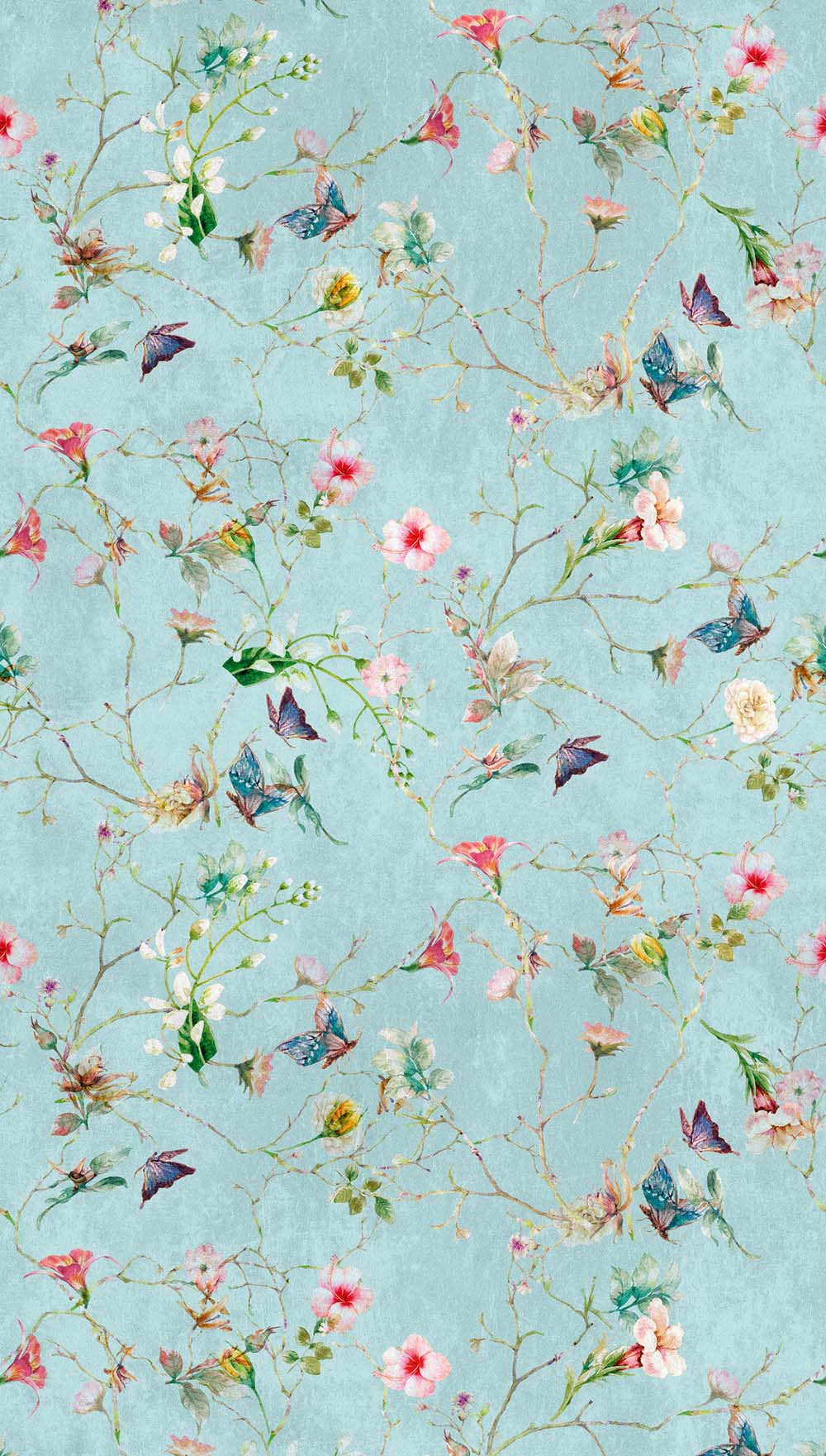 The Wall - Butterflies & Flowers smart walls AS Creation Default Title   382681
