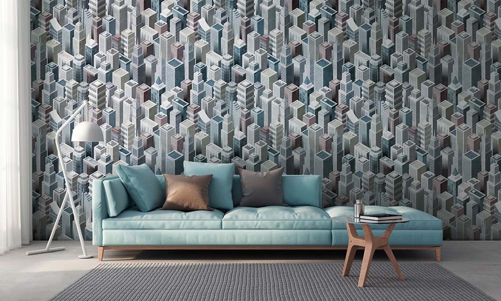 The Wall - Cityscape smart walls AS Creation    