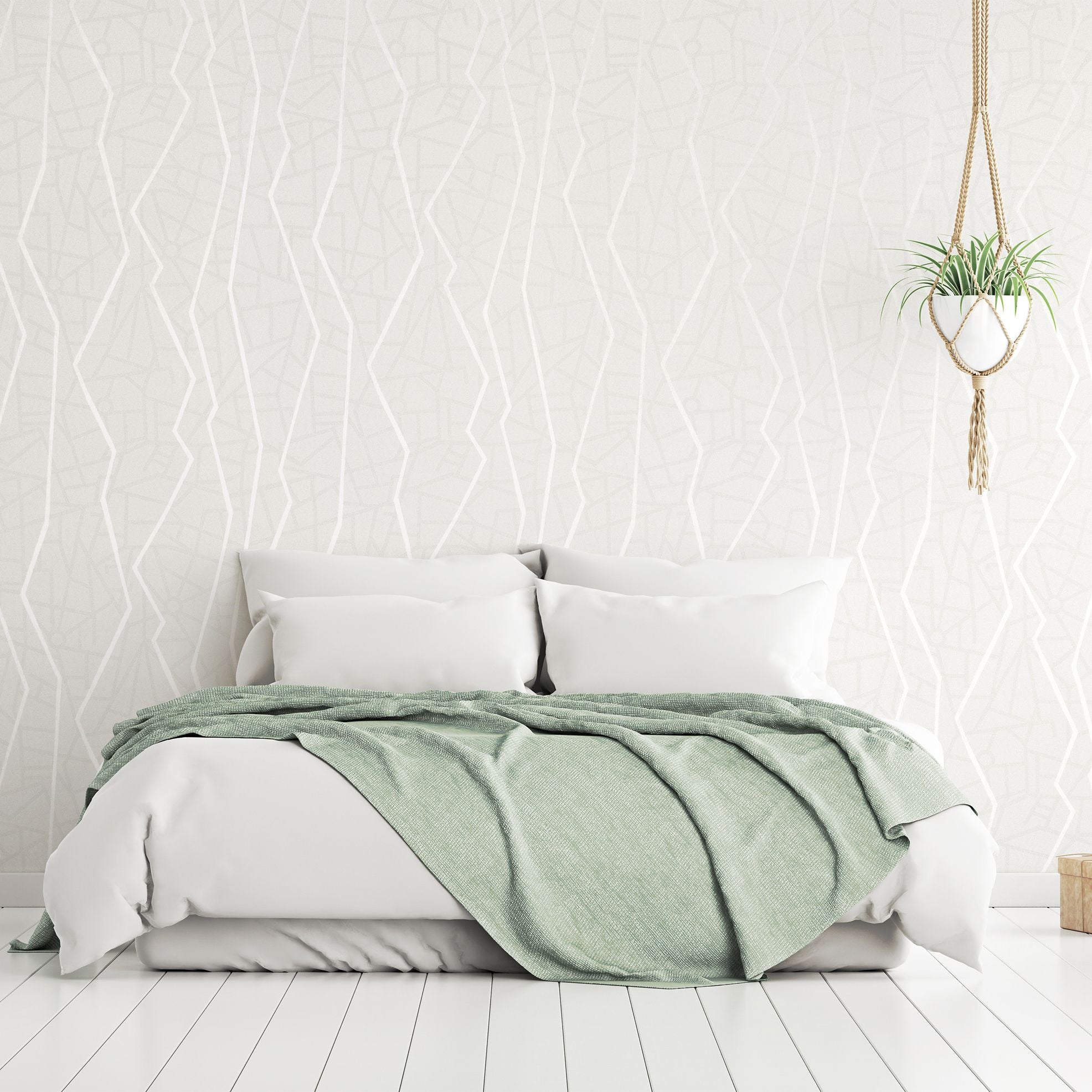 Slow Living - Connection stripe wallpaper Hohenberger    