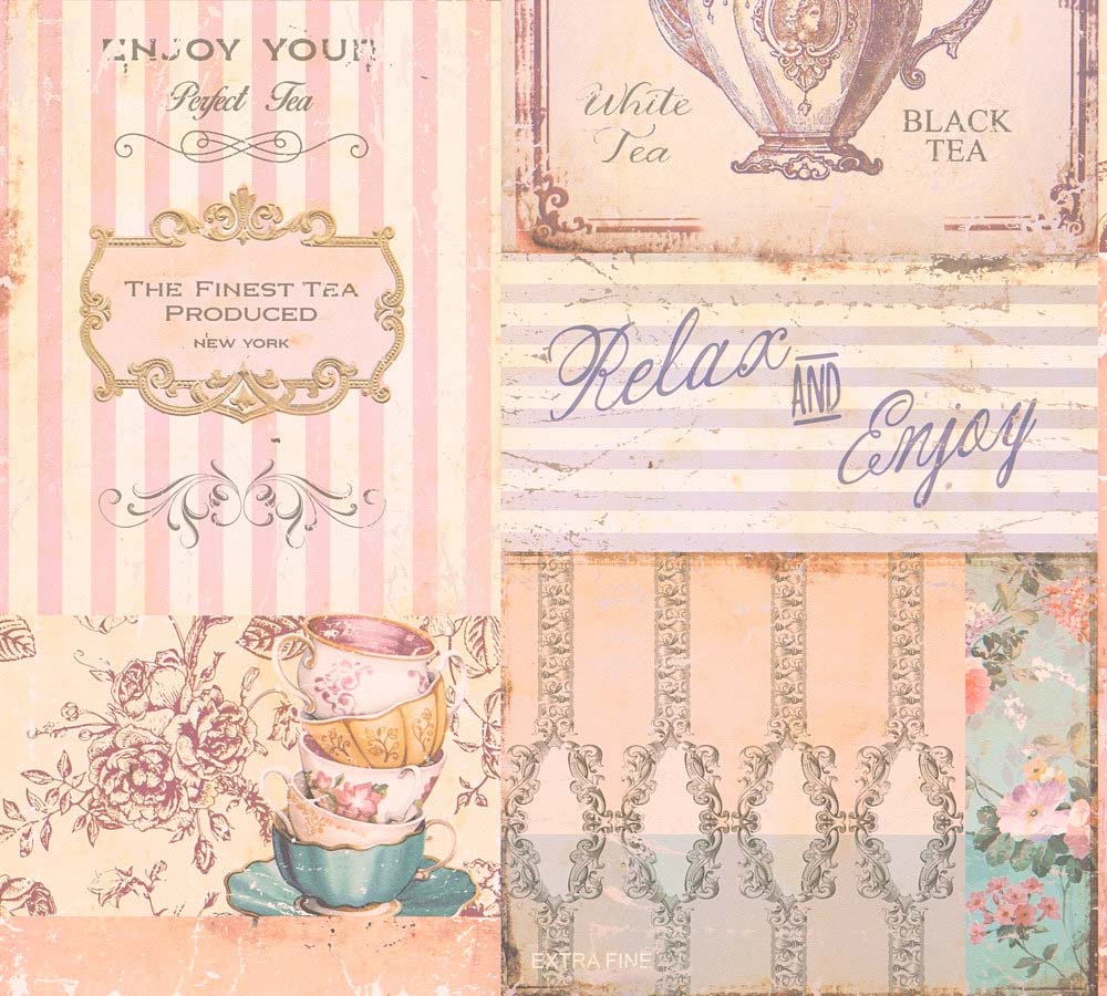 Pint Walls - Cottage wallpaper AS Creation Roll Pink  387271