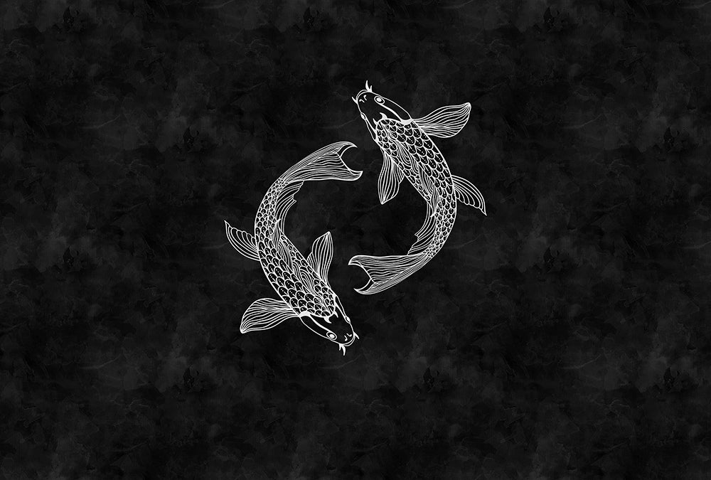 Walls By Patel - Blackboard digital print AS Creation Fish   110326