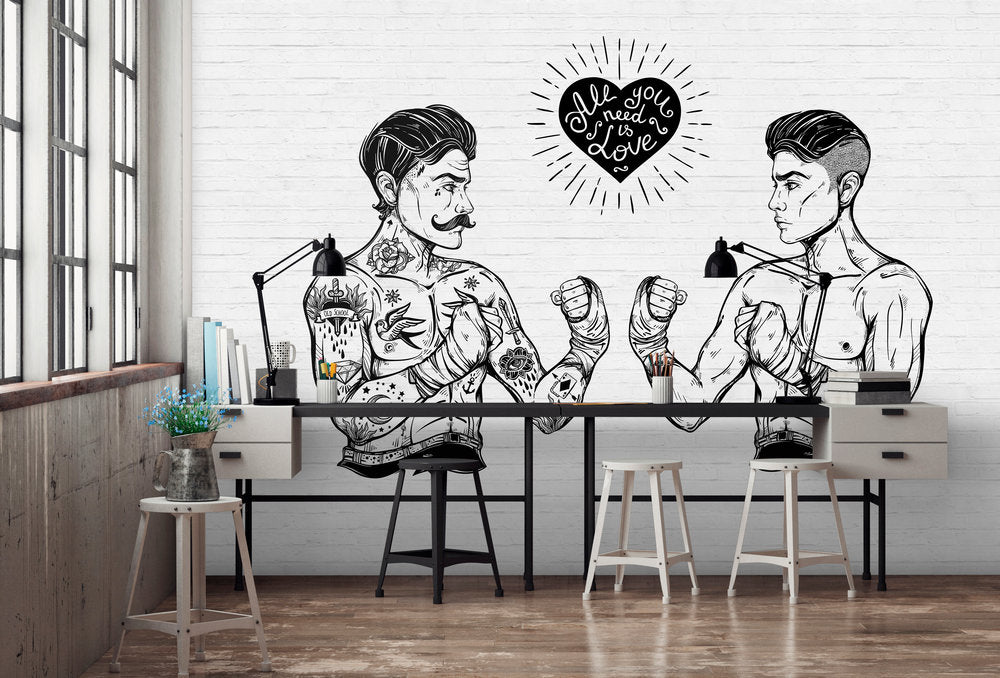 Walls By Patel - Iconic digital print AS Creation    