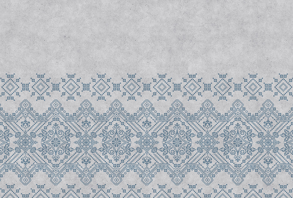 Walls By Patel - Nordic digital print AS Creation Blue   110451