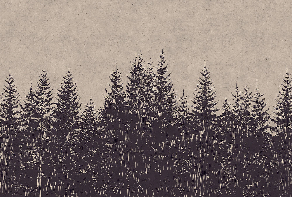 Walls By Patel - Black Forest digital print AS Creation Beige   110511
