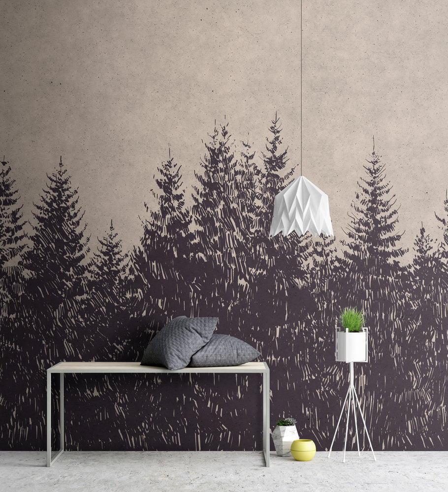 Walls By Patel - Black Forest digital print AS Creation    