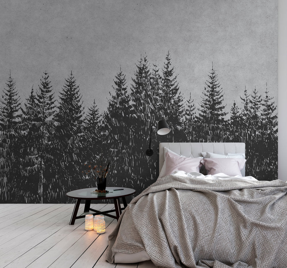 Walls By Patel - Black Forest digital print AS Creation    