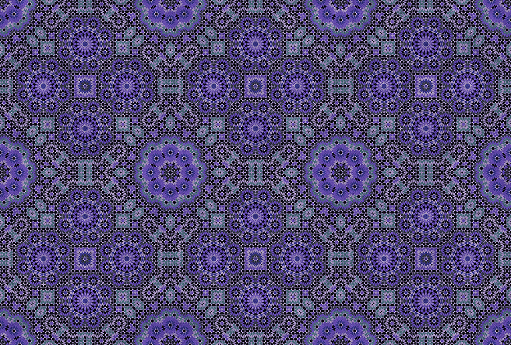 Walls By Patel - Maroc digital print AS Creation Blue   110611