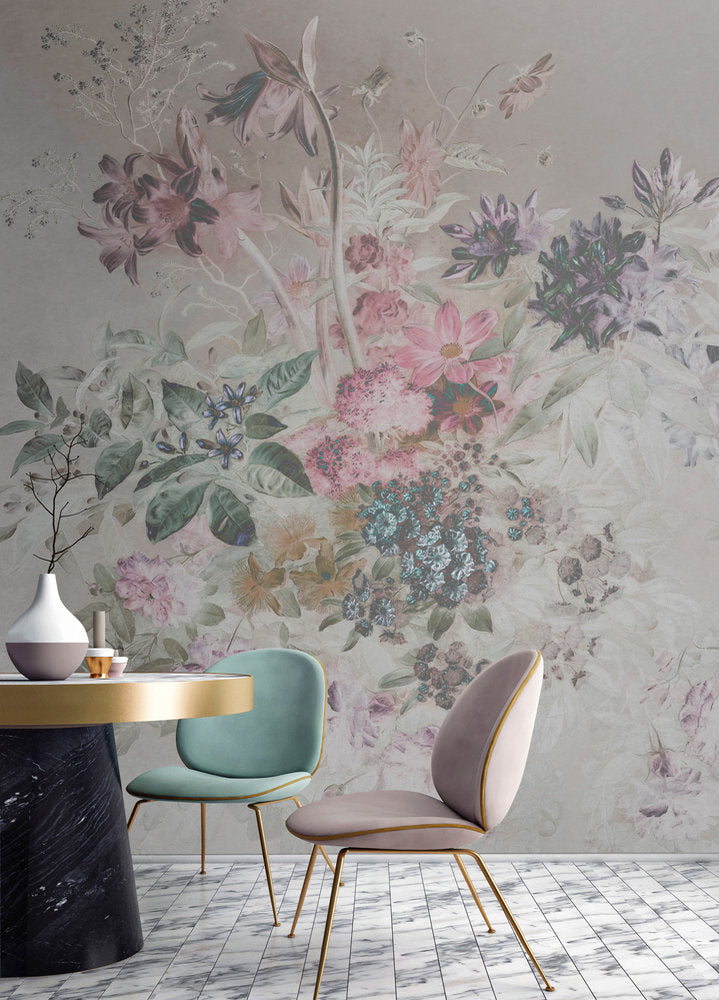 Walls By Patel - Bouquet Pastel digital print AS Creation    