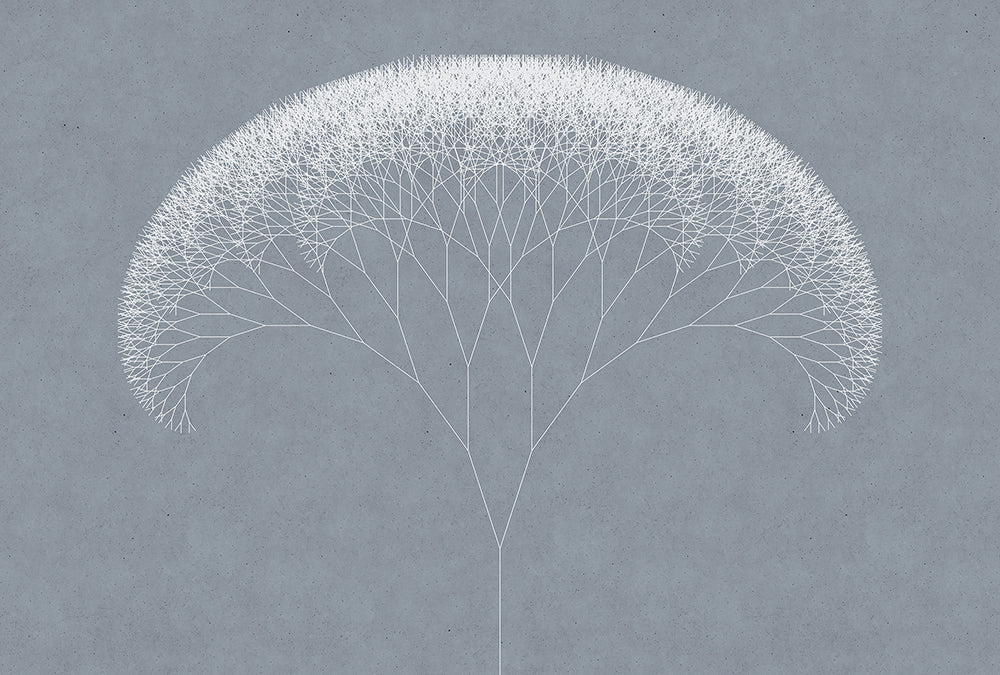Walls By Patel - Trees digital print AS Creation Blue   110866
