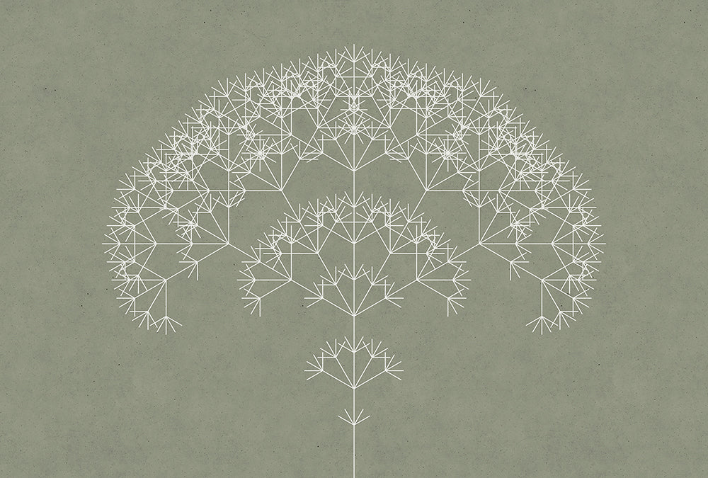 Walls By Patel - Trees digital print AS Creation Green   110871