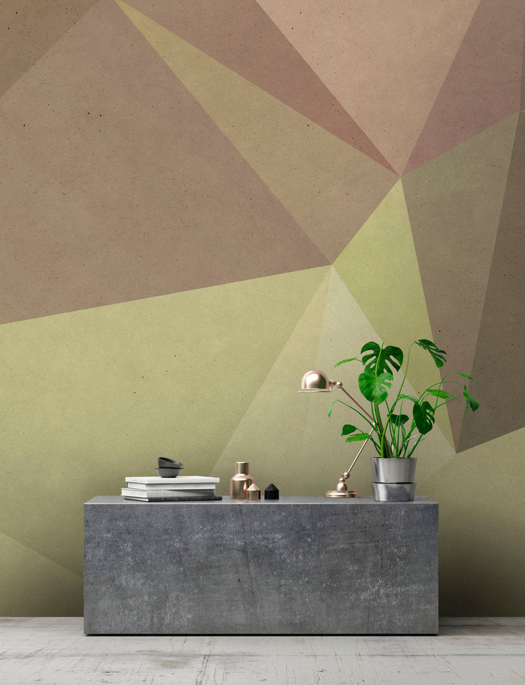 Walls By Patel - Polygonal digital print AS Creation    