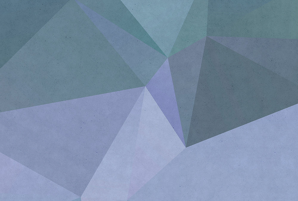 Walls By Patel - Polygonal digital print AS Creation Blue   110941