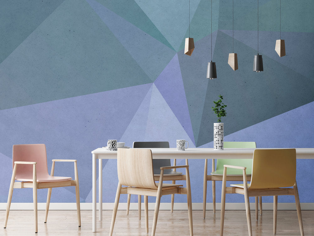 Walls By Patel - Polygonal digital print AS Creation    