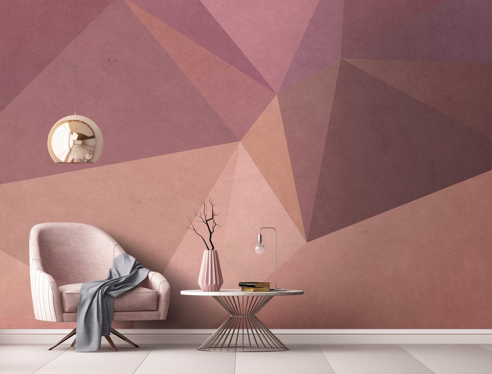 Walls By Patel - Polygonal digital print AS Creation    