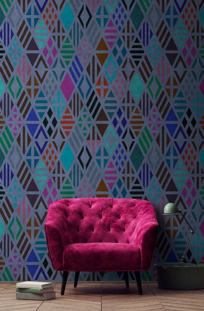 Walls By Patel - Geometrical digital print AS Creation    