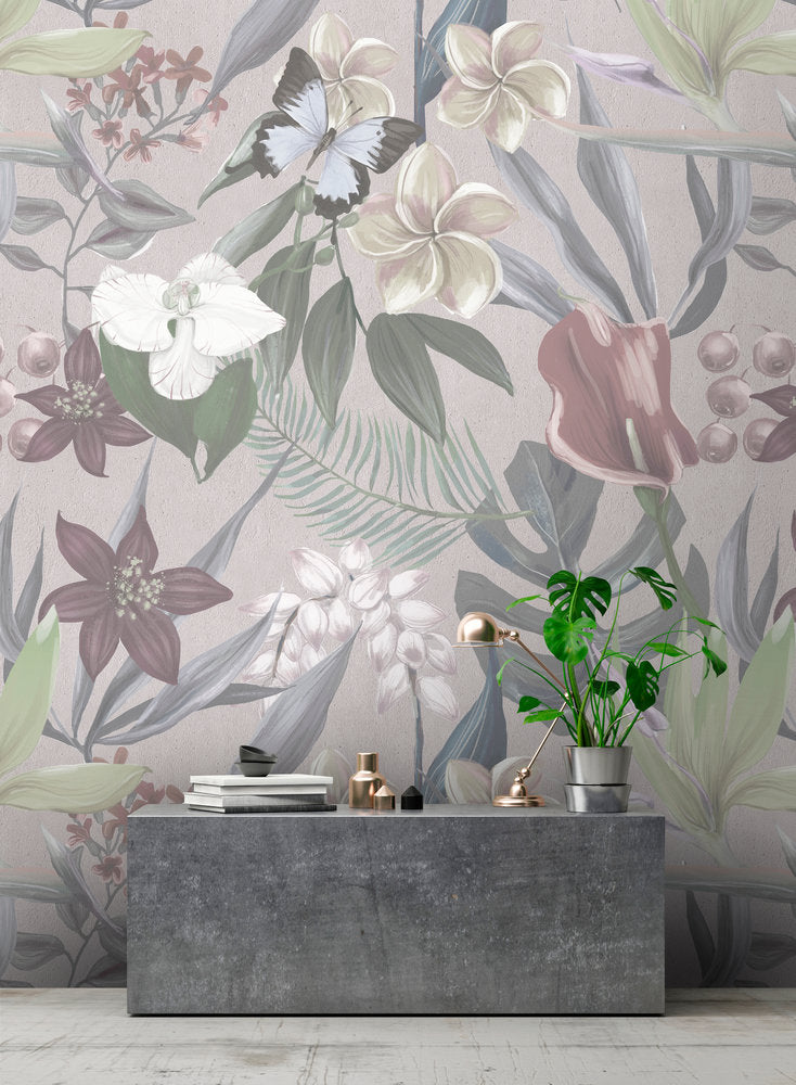 Walls By Patel - Orchid Garden digital print AS Creation    