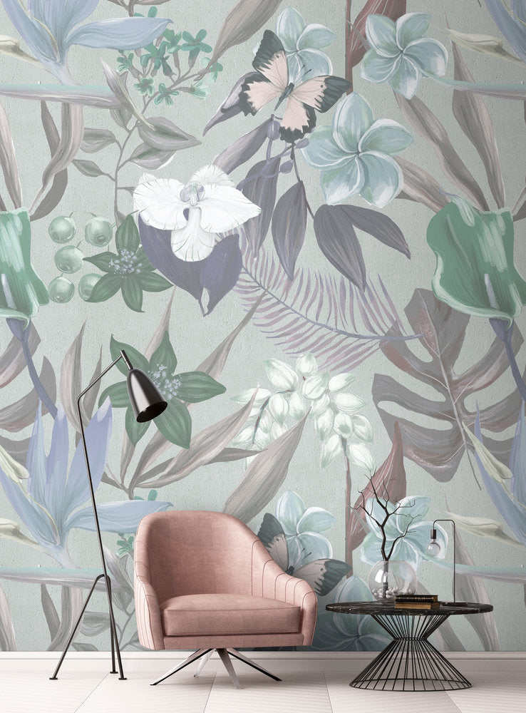 Walls By Patel - Orchid Garden digital print AS Creation    