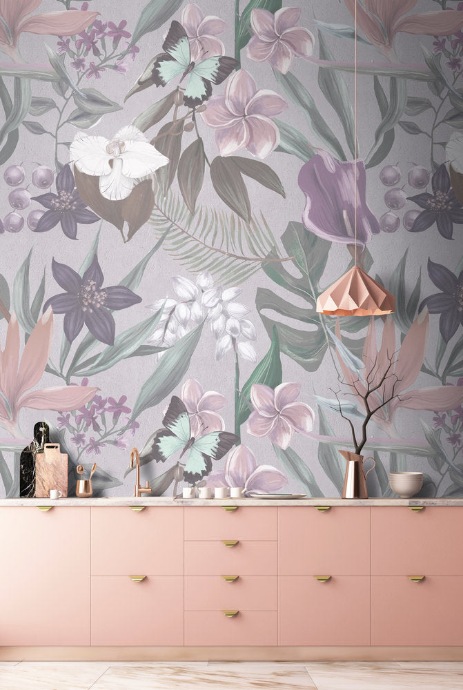 Walls By Patel - Orchid Garden digital print AS Creation    