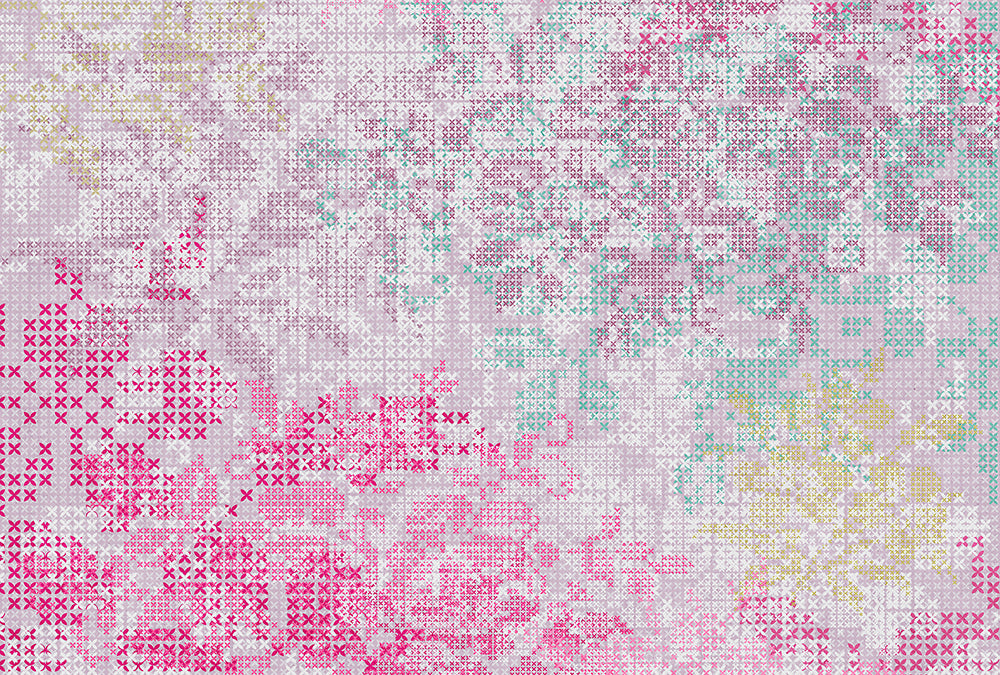 Walls By Patel - Gobelin digital print AS Creation Pink   111101