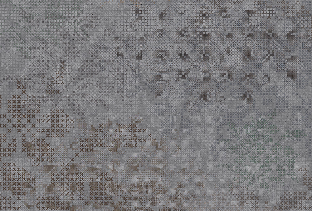 Walls By Patel - Bold Gobelin digital print AS Creation Grey   111116