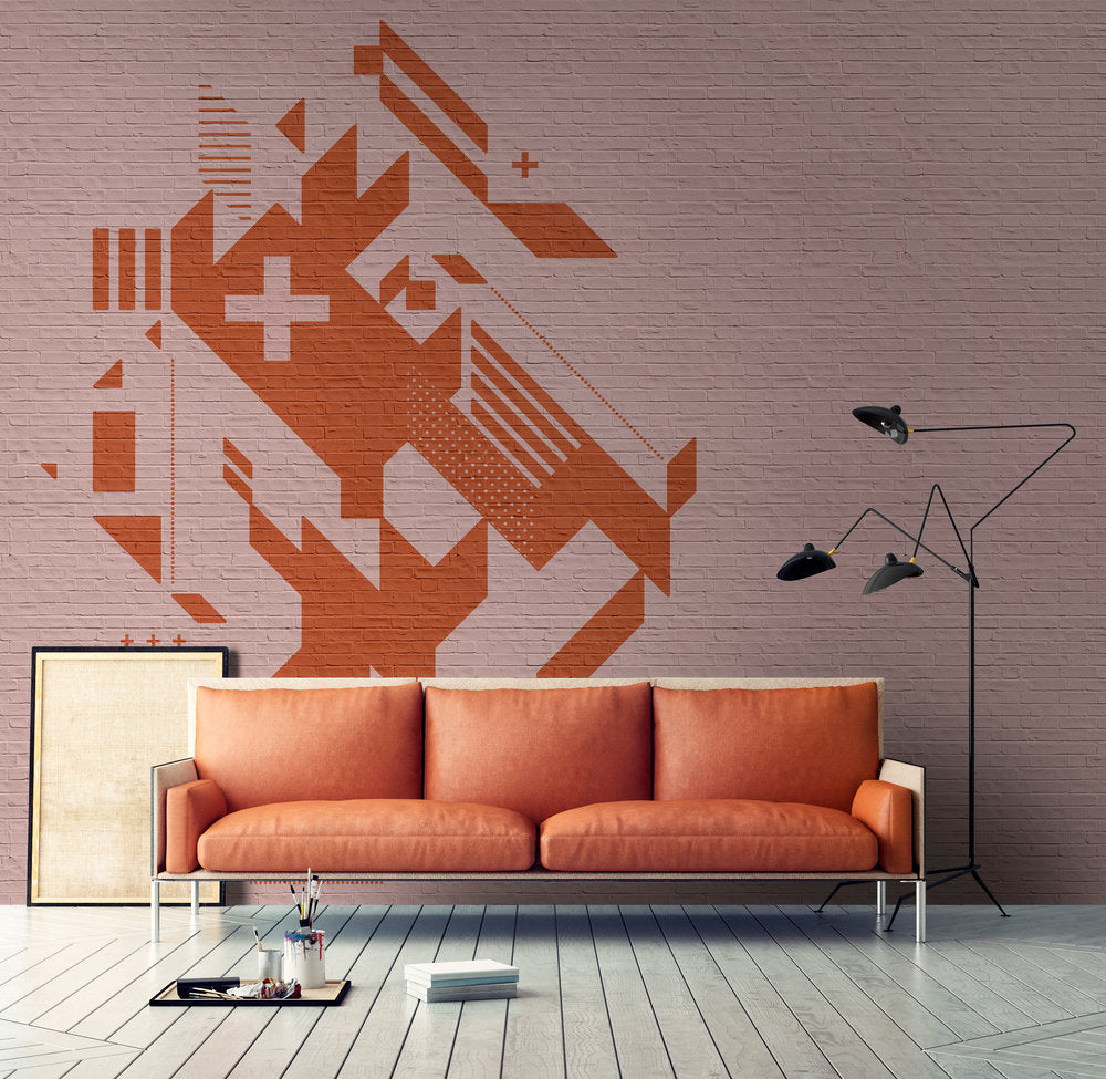 Walls by Patel 2 - Brickybrick digital print AS Creation    