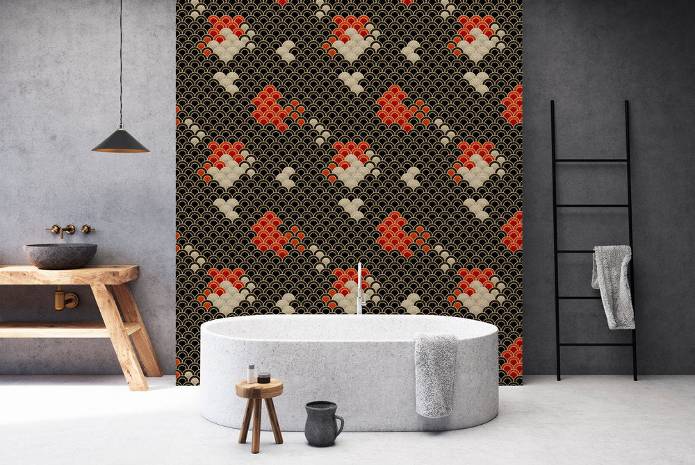 Walls by Patel 2 - Koi digital print AS Creation    