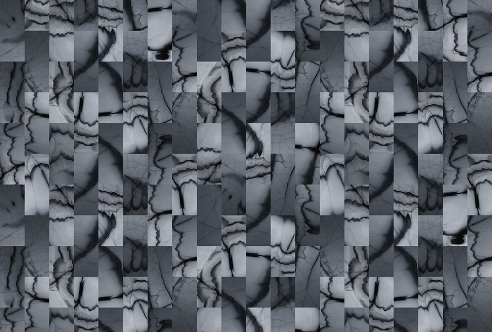 Walls by Patel 2 - Cut Stone digital print AS Creation Grey   113607