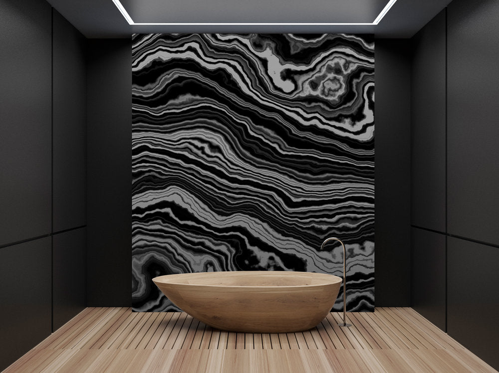 Walls by Patel 2 - Onyx digital print AS Creation    