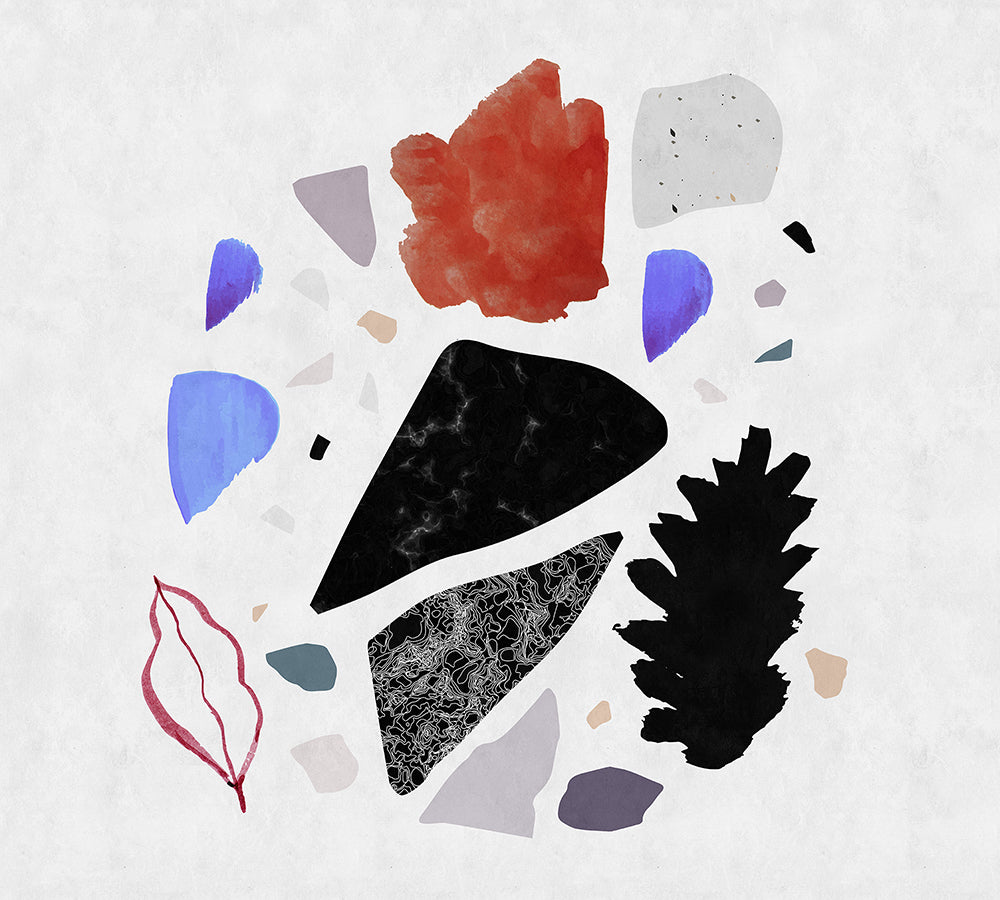 Walls by Patel 2 - Terrazzo digital print AS Creation Terrazzo 3   113637