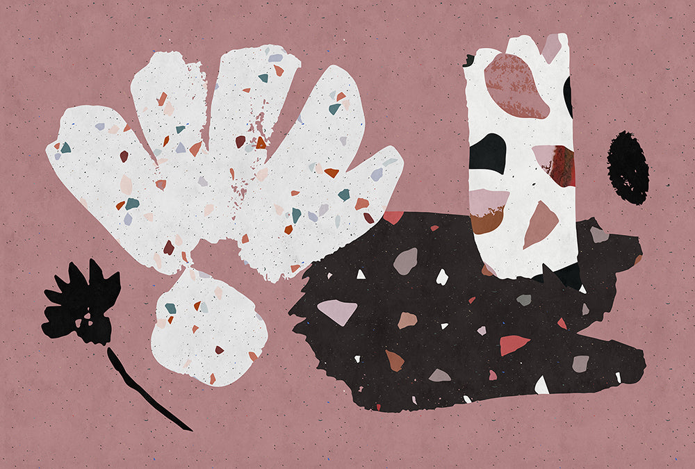 Walls by Patel 2 - Terrazzo digital print AS Creation Terrazzo 4   113642