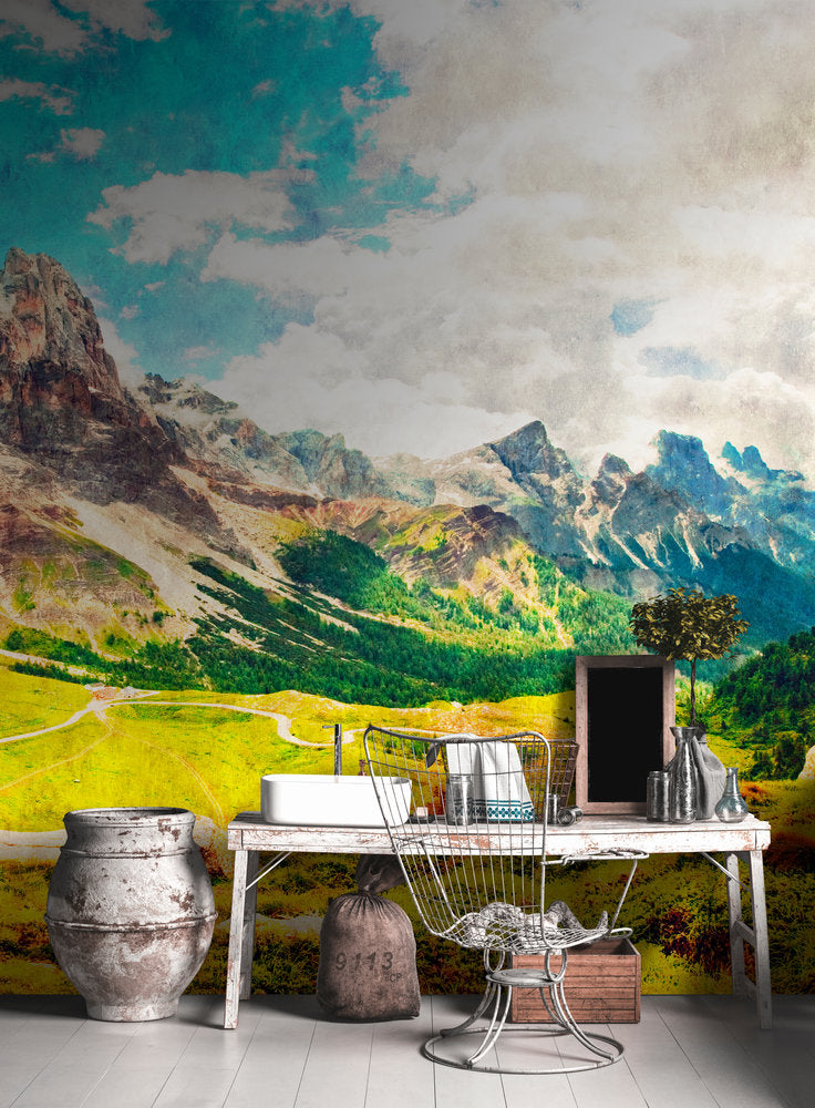 Walls by Patel 2 - Dolomity digital print AS Creation    