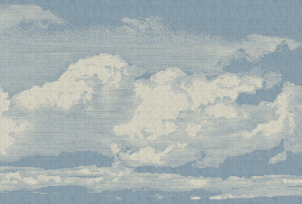 Walls by Patel 2 - Clouds digital print AS Creation Blue   113772