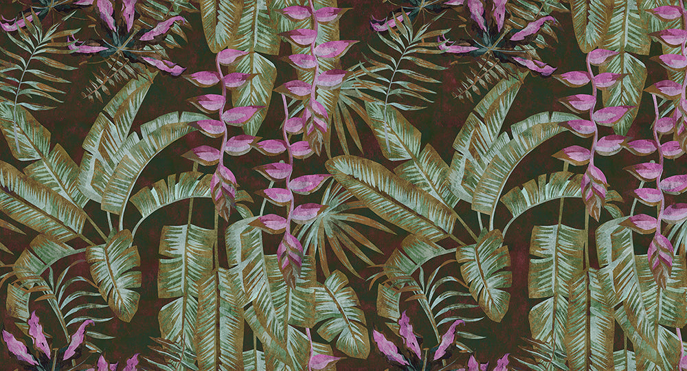 Walls by Patel 2 - Tropicana digital print AS Creation Green/Pink   114062