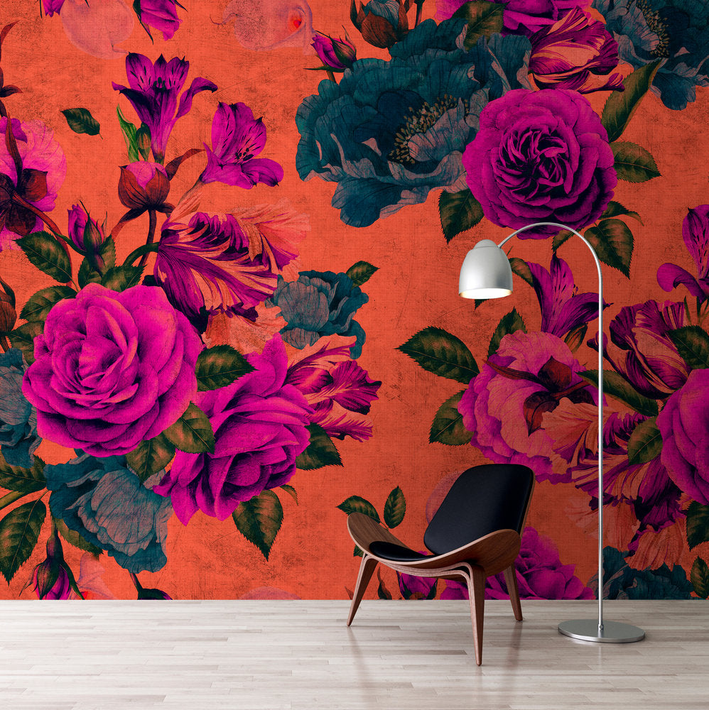 Walls by Patel 2 - Spanish Rose digital print AS Creation    