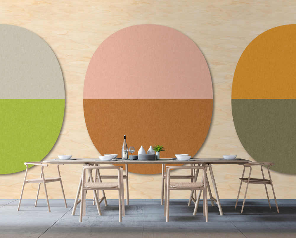 Walls by Patel 2 - Split Ovals digital print AS Creation    