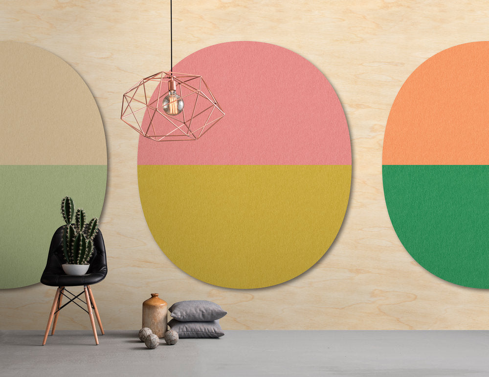 Walls by Patel 2 - Split Ovals digital print AS Creation    