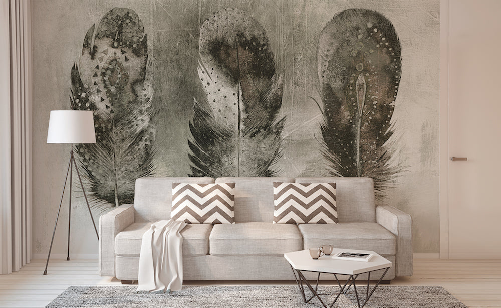 Atelier 47 - Motley Feather digital print AS Creation    