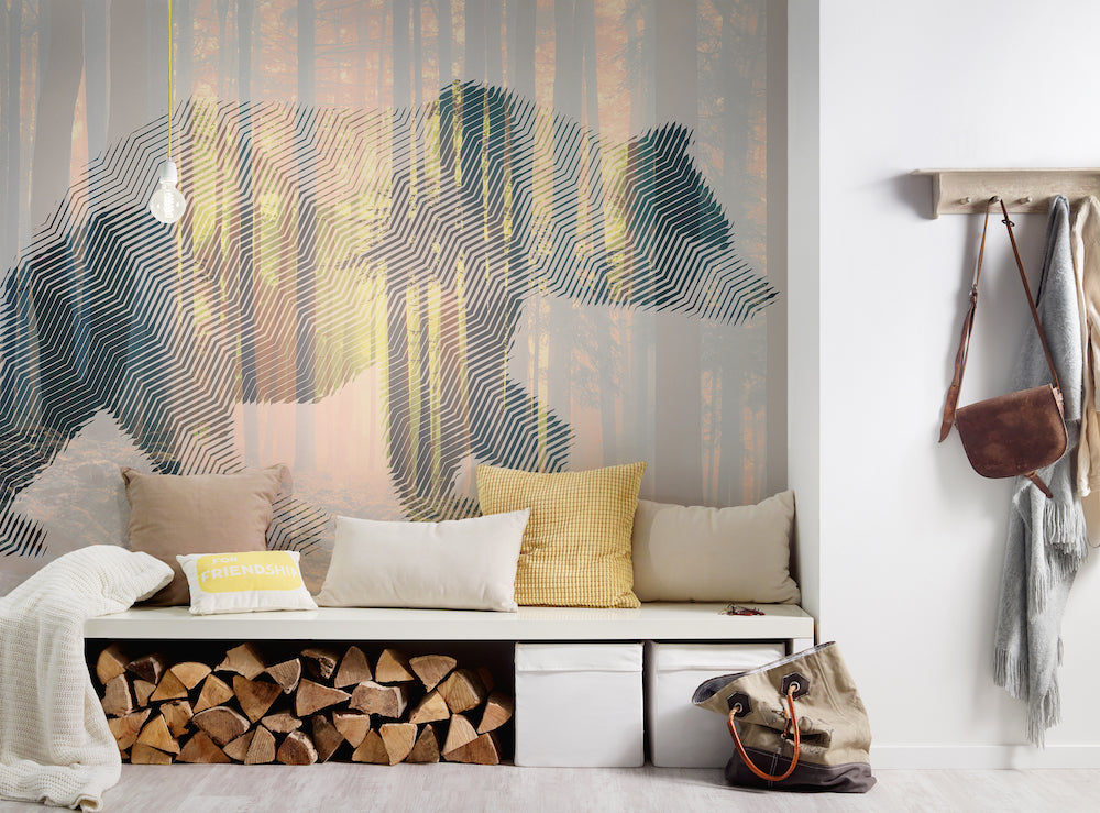 Atelier 47 - Bear Forest digital print AS Creation    