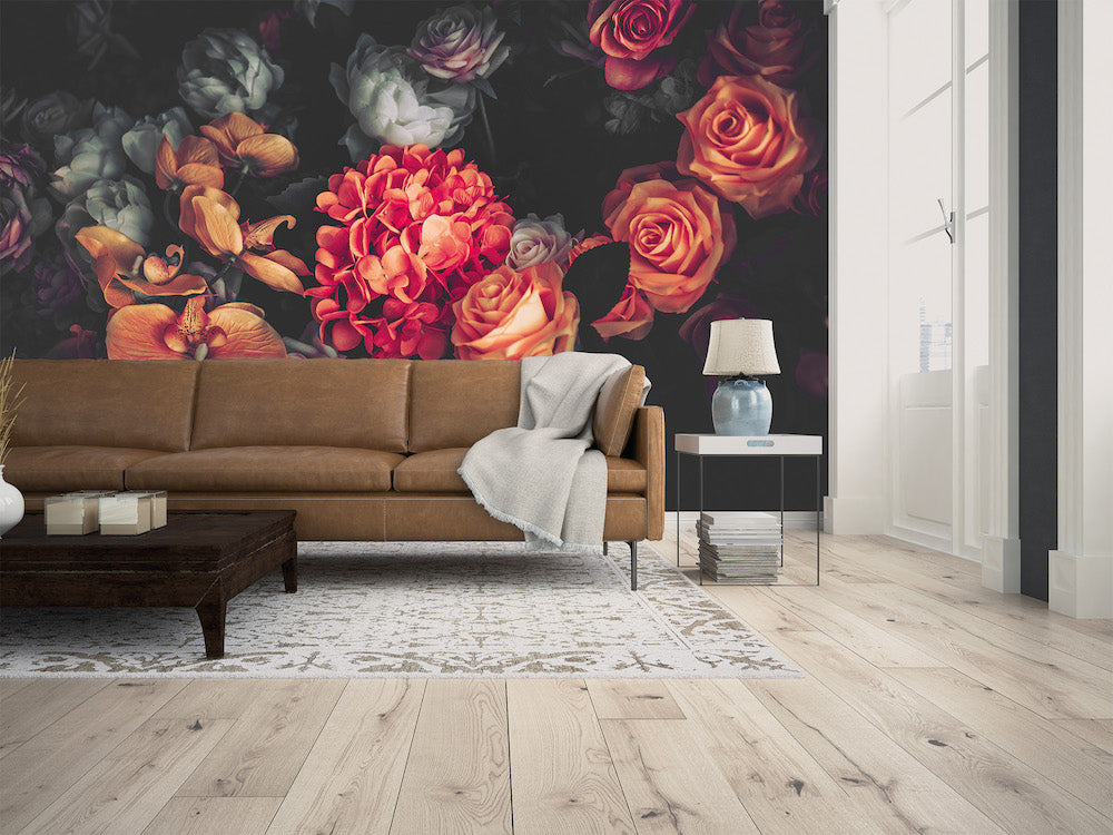 Design Walls - Romatic Flowers digital print AS Creation    