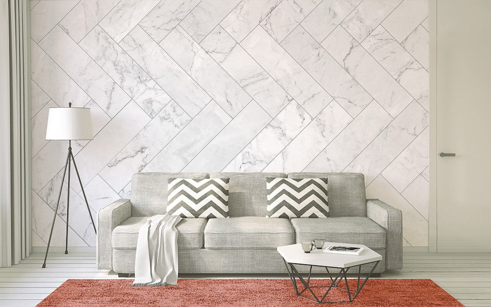 Design Walls - Marble Tiles digital print AS Creation    