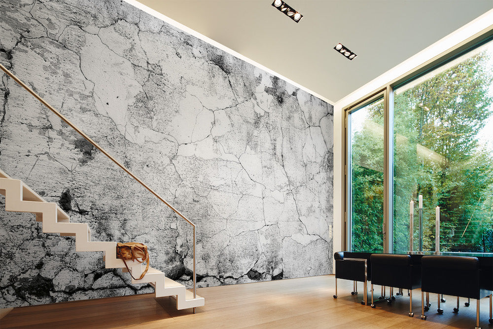 Design Walls - Cement Crack digital print AS Creation    