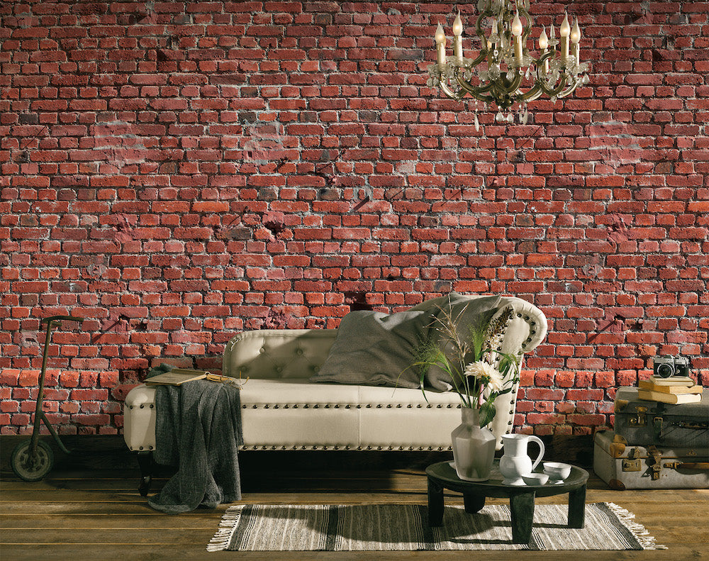 Design Walls - Brick Red digital print AS Creation    