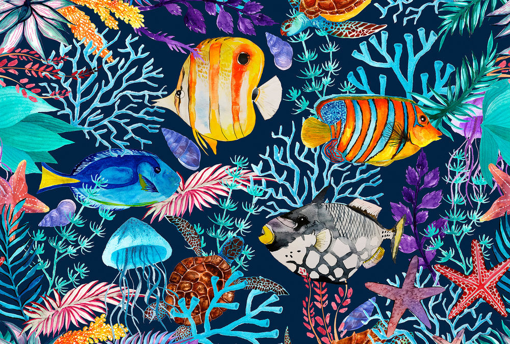 ARTist - Underwater digital print AS Creation Multicolour   119749