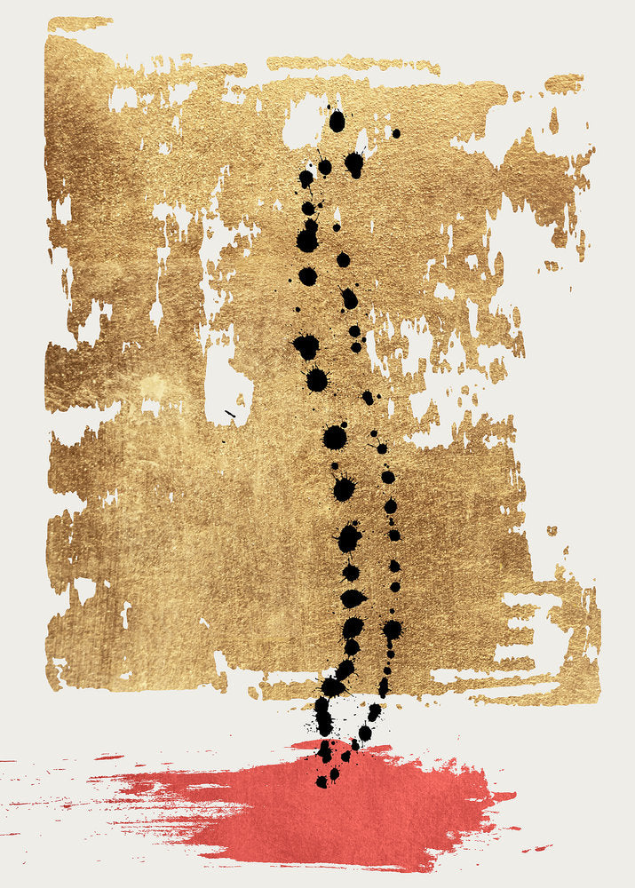 ARTist - Drip Drop digital print AS Creation Gold   119949