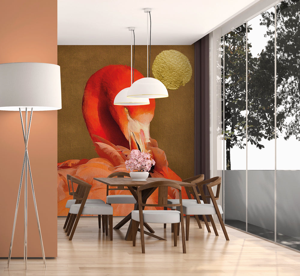ARTist - Flamingo in Sun digital print AS Creation    