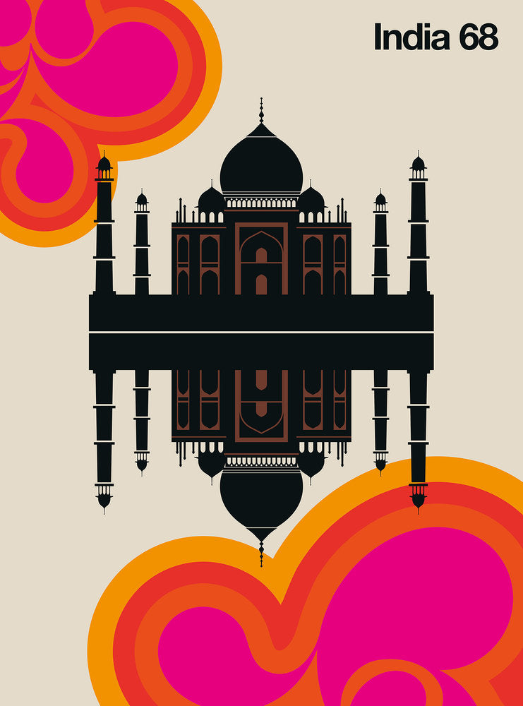 ARTist - India 68 digital print AS Creation Beige   120101