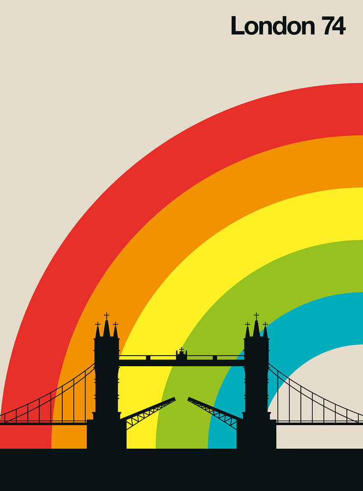 ARTist - London 74 digital print AS Creation Multicolour   120109
