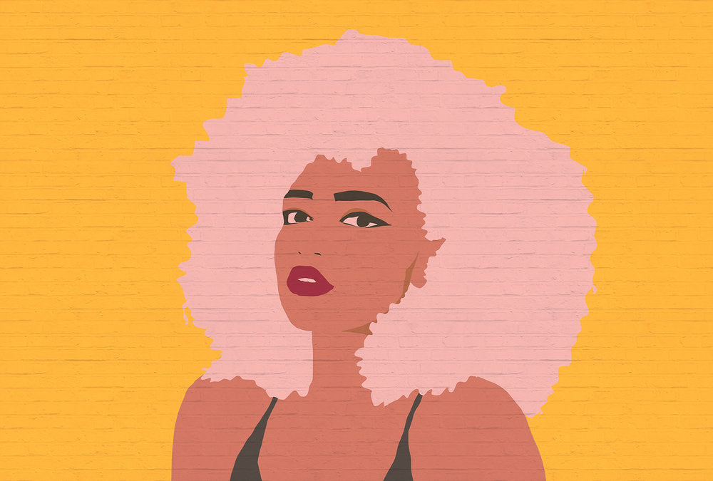 ARTist - Whitney digital print AS Creation Yellow   120185