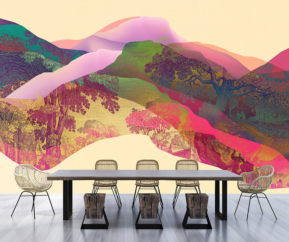 Walls by Patel 3 - Magic Mountain digital print AS Creation    