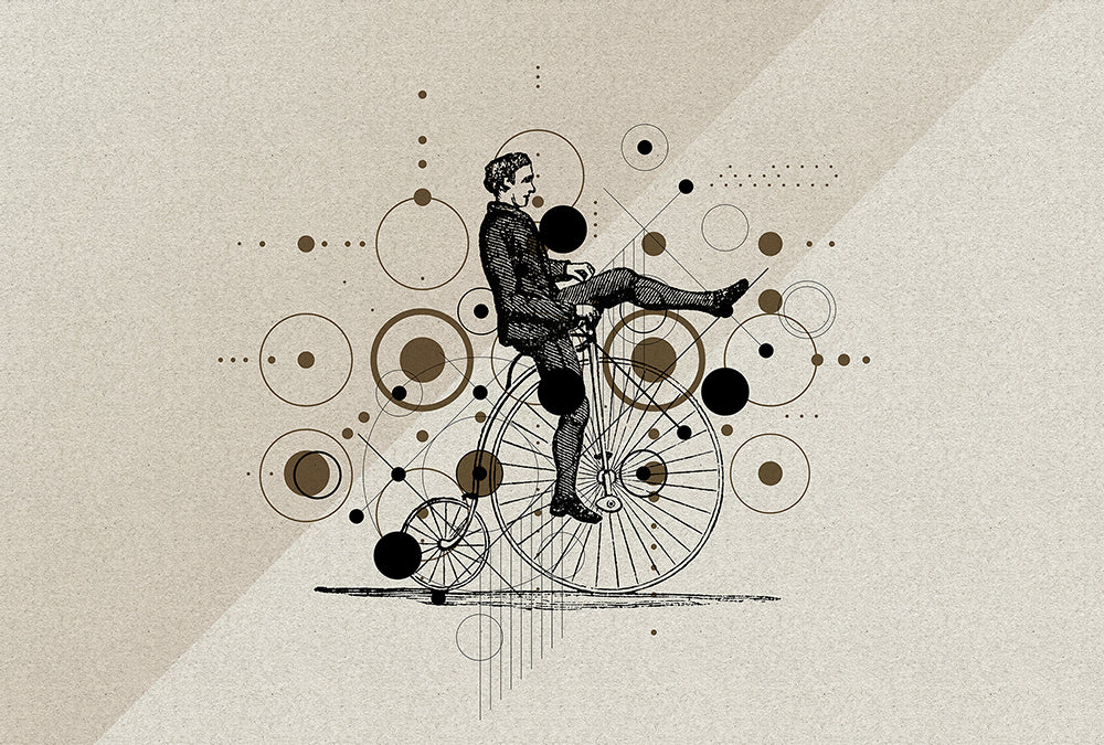 Walls by Patel 3 - Tour de France digital print AS Creation Beige   DD121860